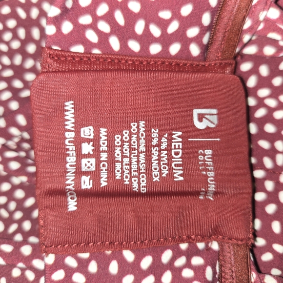 BuffBunny Red and Brown Crop Tops Set - Picture 10 of 10